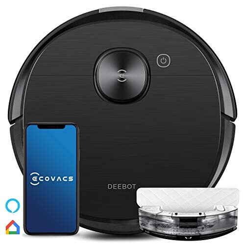 Ecovacs DEEBOT OZMO T8 AIVI Robot Vacuum Cleaner with Mop (Smart AIVI