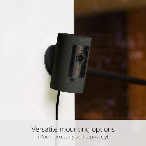 Ring Ring Stick Up Cam Plug-In | HD security camera with Two-Way Talk 1