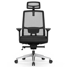 Duwinson Ergonomic Home Office Chair With 4-Way Adjustment Armrest, Mesh Computer Desk Chair, Reclining Adjustment Back Support, Adjustable Headrest,