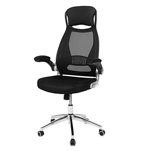 SONGMICS Office Chair High Back, Mesh Office Chair, Swivel Desk Chair