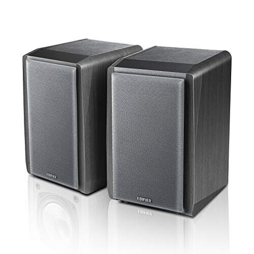 Edifier Edifier R1010BT - 4" Bluetooth Wireless Creative Reference Multimedia Monitors - Studio Monitor Speaker (Pair) 24 Watts RMS - Black 1