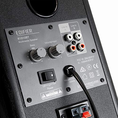 Edifier Edifier R1010BT - 4" Bluetooth Wireless Creative Reference Multimedia Monitors - Studio Monitor Speaker (Pair) 24 Watts RMS - Black 2