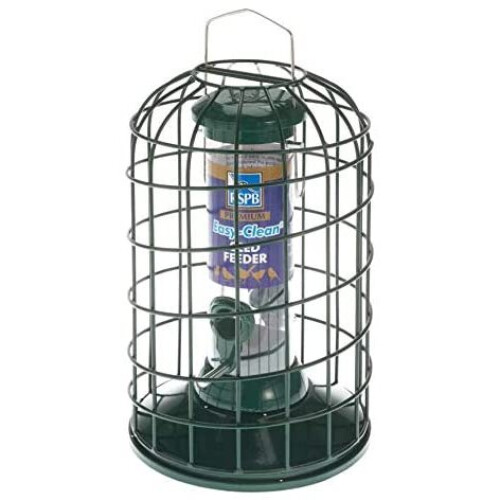 RSPB Hanging Wild Bird Squirrel Proof Seed Feeder