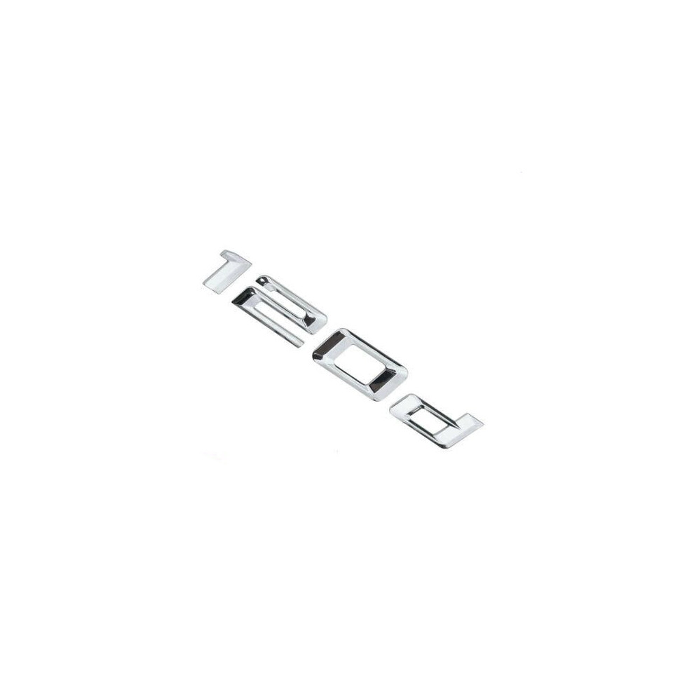 Bmw 120D Rear Lettering For Trunk Lid Chrome Badge Emblem 1 Series 6425716182170