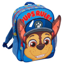 (One Size) Paw Patrol Backpack Boys 3D Chase Bag for Kids Travel Nursury School Rucksack