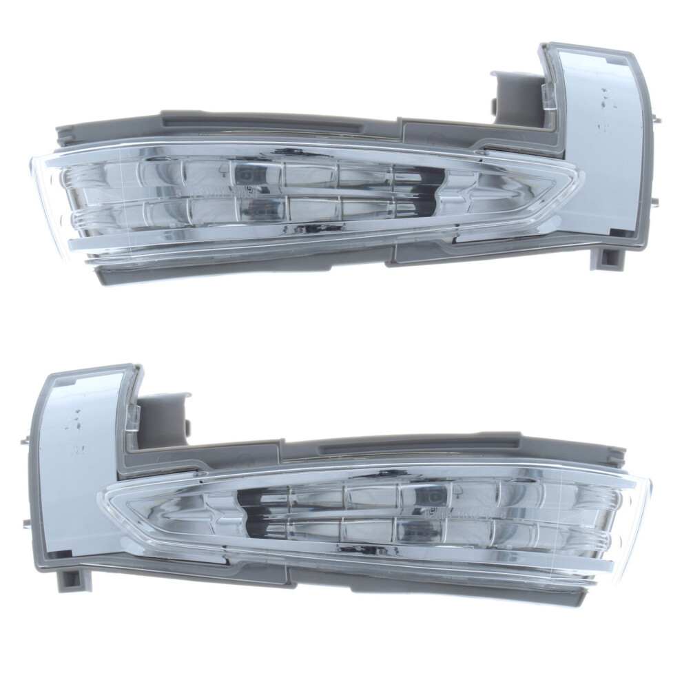 Peugeot 508 Estate & Saloon 2011-2019 Clear Led Wing Door Mirror Indicators Drivers & Passenger Side Light 5054808654137