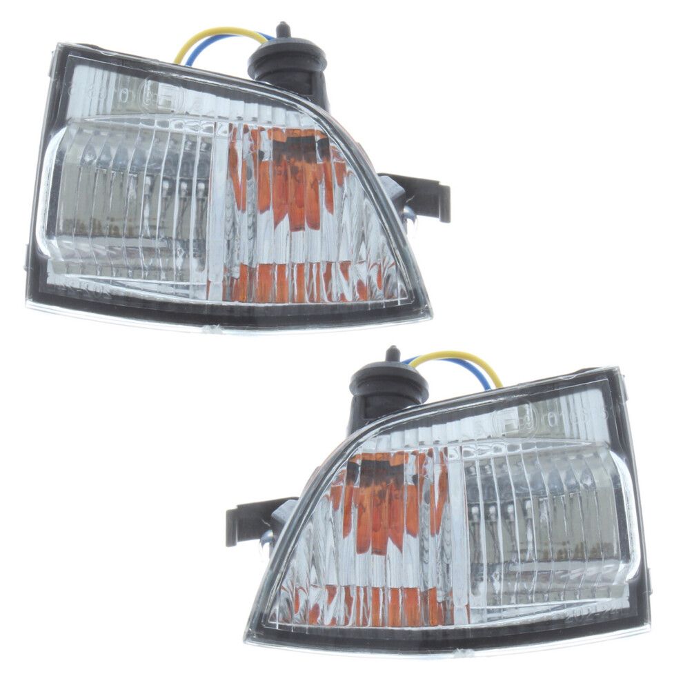 Ford Focus Mk2 Convertible & Estate & Hatchback & Saloon 2005-2008 Clear Non-Led Wing Door Mirror Indicators Drivers & Passenger Side Light 5054808173058