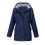 (Navy, 2XL) Women's Rain Jacket 1