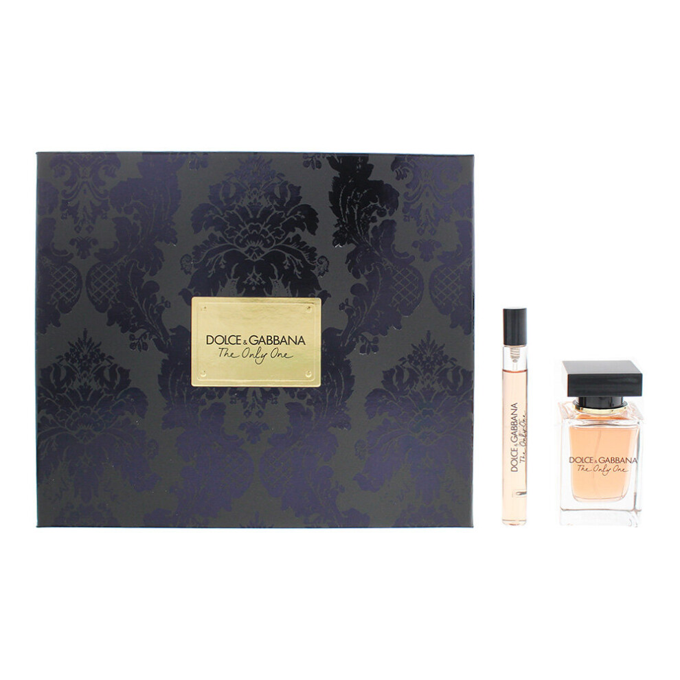 Dolce & Gabbana The Only One Eau De Parfum 2 Piece Gift Set: Eau De Parfum 50ml - Eau De Parfum 10ml For Her