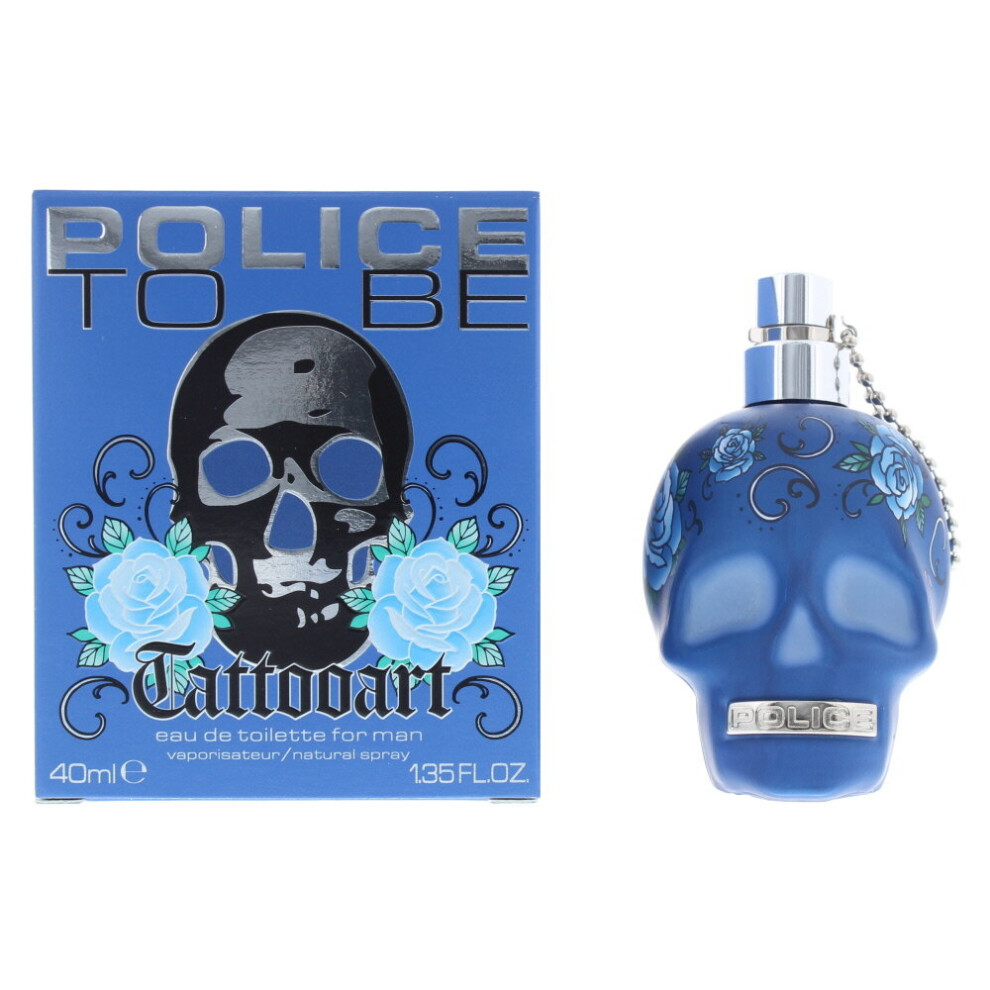 Police To Be Tattooart Eau de Toilette 40ml For Him