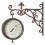 Smart Garden Marylebone Station Wall Clock 8" Thermometer Double Sided 563010 3