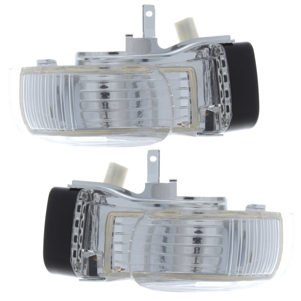 Volkswagen Touran 1T Mpv 2003-2011 Clear Non-Led Wing Door Mirror Indicators Drivers & Passenger Side Light 5054808173232