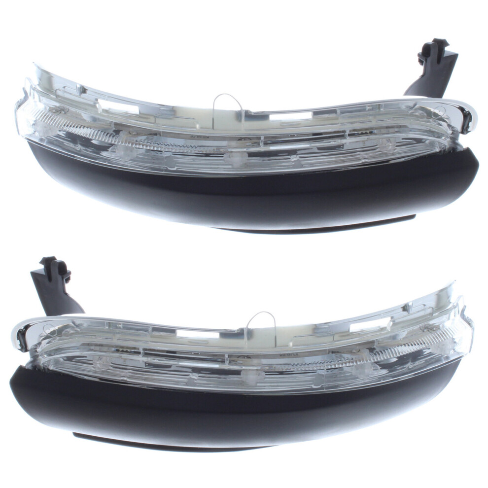 Volkswagen Touran 1T Mpv 2010-2015 Clear Led Wing Door Mirror Indicators Drivers & Passenger Side Light 5054808247520