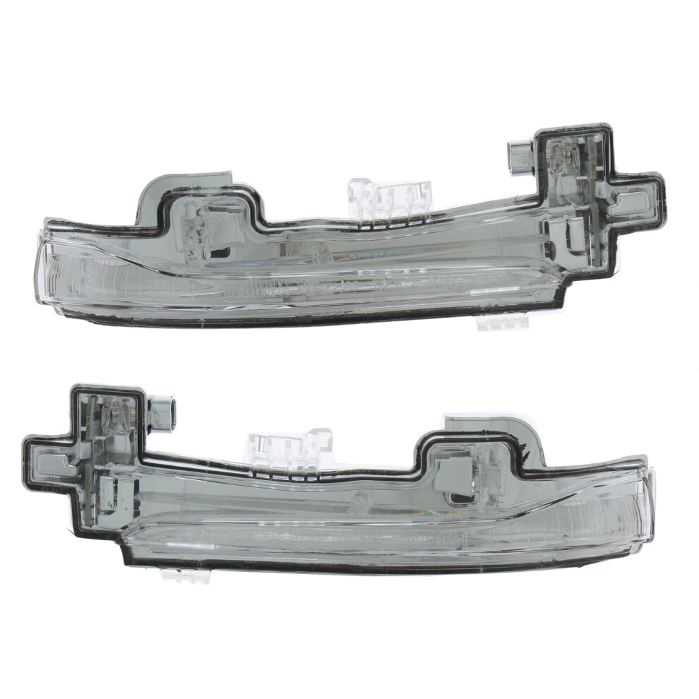 Volvo S60 Saloon 2012-2019 Clear Led Wing Door Mirror Indicators Drivers & Passenger Side Light 5054808705549