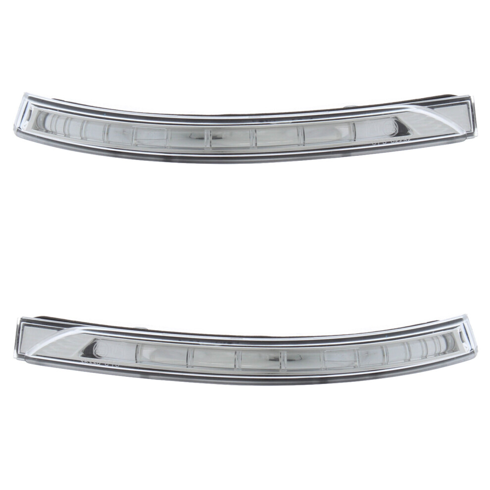 Kia Sportage Sl Atv / Suv 2010-2016 Clear Led Wing Door Mirror Indicators Drivers & Passenger Side Light 5054808695918