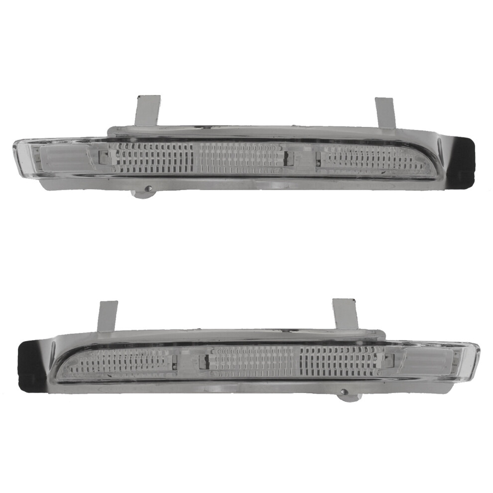 Skoda Superb 3T Estate & Hatchback 2008-2016 Clear Led Wing Door Mirror Indicators Drivers & Passenger Side Light 5054808517258