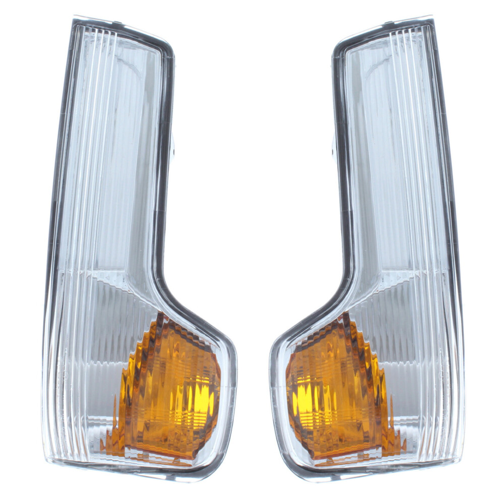 Iveco Daily Chassis Cab & Van 2014-> Clear Non-Led Wing Door Mirror Indicators Drivers & Passenger Side Light 5054808515414