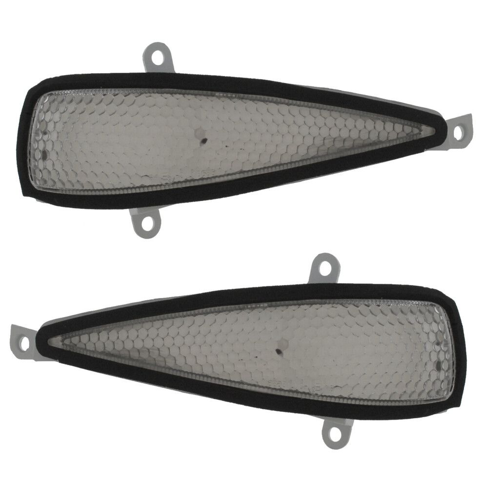 Honda Civic Mk8 Hatchback 2005-2012 Clear Led Wing Door Mirror Indicators Drivers & Passenger Side Light 5054808513960