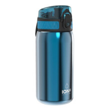 (Blue) Ion8 Leak Proof Kids' Water Bottle, Stainless Steel, 400ml