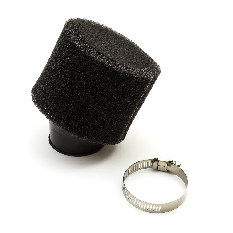 42Mm Pitbike Air Filter Performance High Flow Double Foam Bent Neck Black 5055583029196