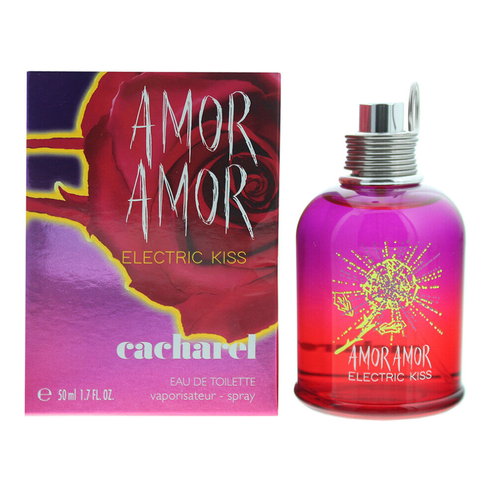 Cacharel Amor Amor Electric Kiss Eau De Toilette 50m For Her