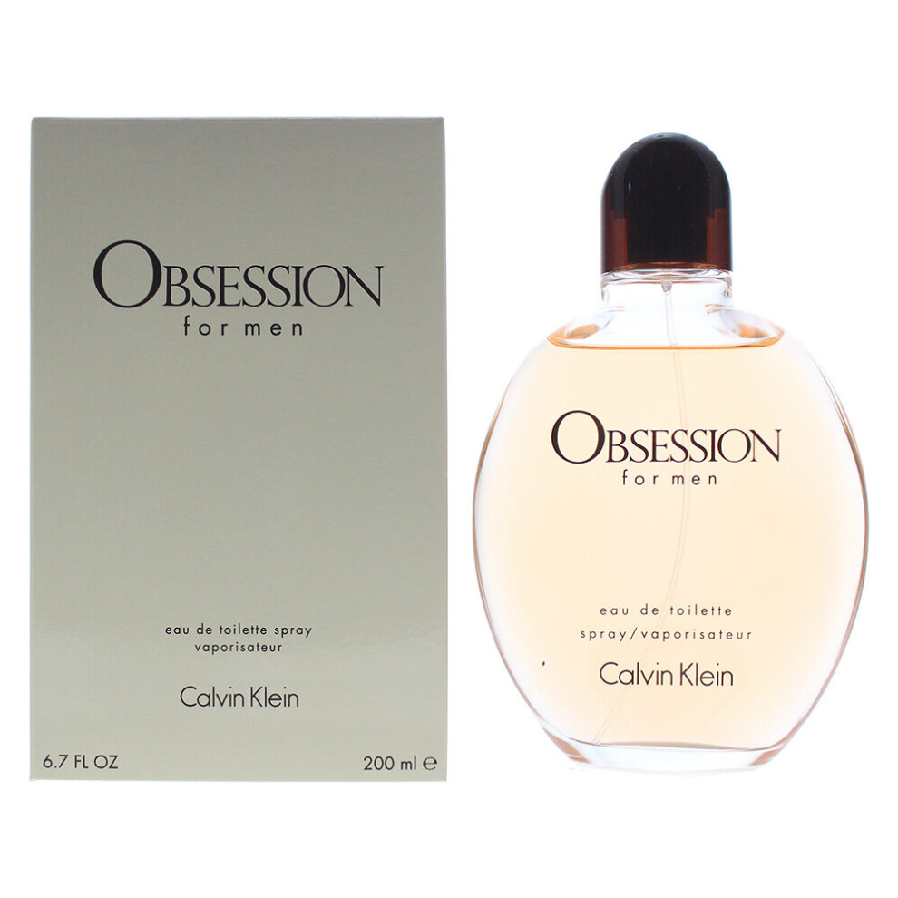 Calvin Klein Obsession For Men 200ml EDT Spray