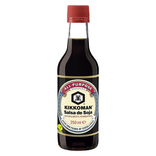 Kikkoman All Purpose Naturally Brewed Authentic Cooking Soy Sauce 250ml