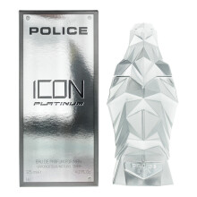 Police Icon Platinum Eau De Parfum 125ml For Him