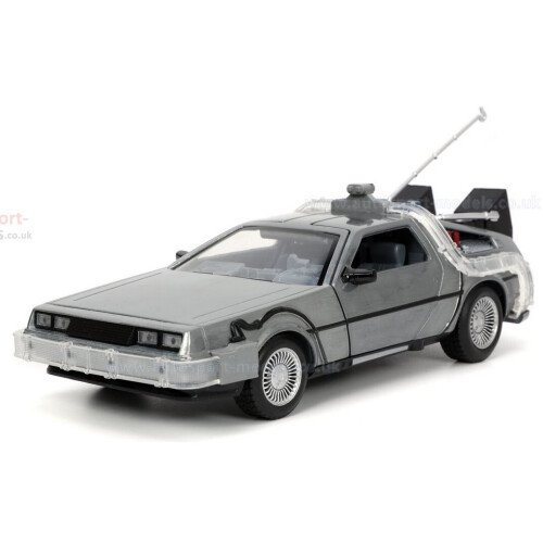 Jada Back to the Future DeLorean Time Machine with Light 1:24 Die-Cast 2