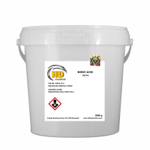 (3000g (3kg) Bucket) Boric Acid 99.9% Pure Kills Ants Fleas Cockroaches
