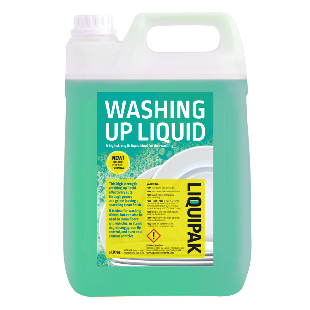 (5L) Washing Up Liquid - Double strength formula