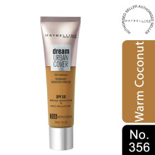 Maybelline Dream Urban Cover All-In-One Makeup 356 Warm Coconut