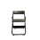 Meta Plastic Folding Chair in Black 1
