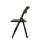 Meta Plastic Folding Chair in Black 3