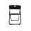 Meta Plastic Folding Chair in Black 4