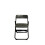 Meta Plastic Folding Chair in Black 5