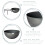 Modern 60cm Round Fire Bowl Fire Pit BBQ Outdoor Camping Barbecue 5
