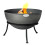 Modern 60cm Round Fire Bowl Fire Pit BBQ Outdoor Camping Barbecue 6