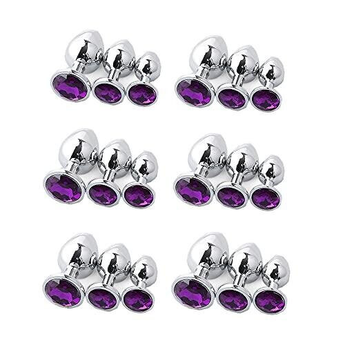 3Pcs 3 Size Stainless Steel Trainer Kits - Beginner Starter Set (Purple ? 2