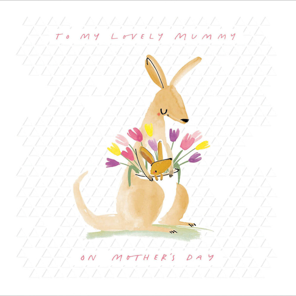 Woodmansterne My Lovely Mummy On Mother's Day Greeting Card Beautiful Mothers Day Cards