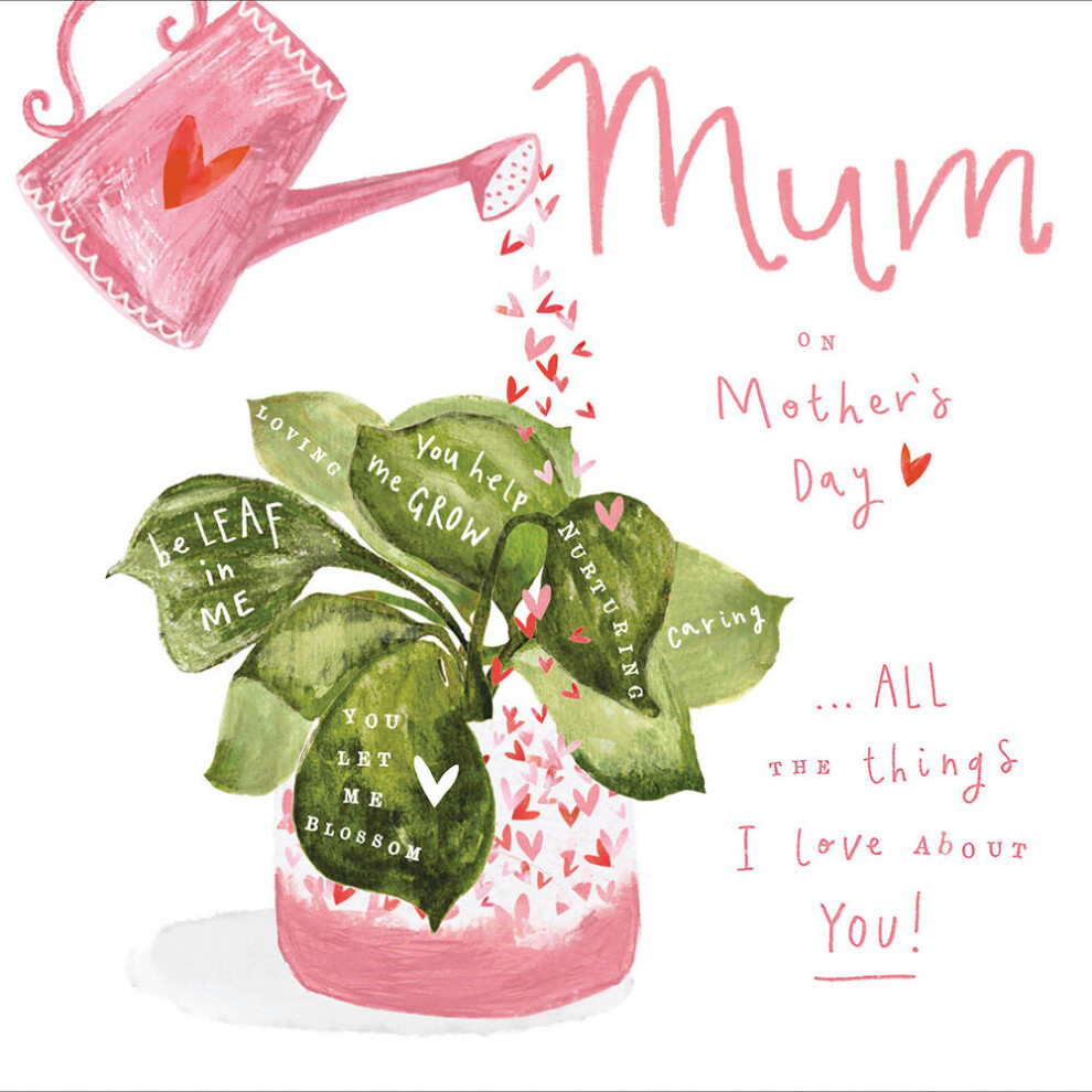 Woodmansterne My Perfect Mum Artistic Watercolour Mother's Day Greeting Card Mothers Day Cards
