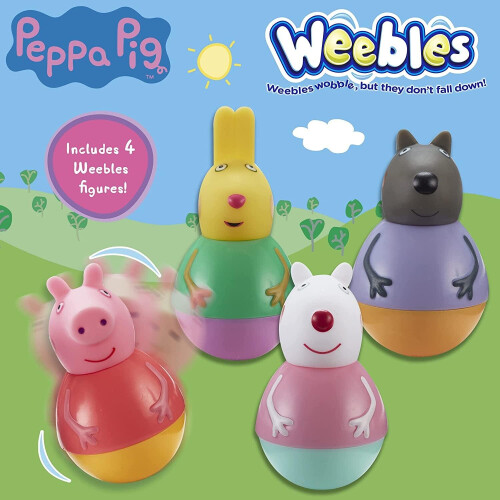 Peppa Pig Weebles Peppa & Friends Figure Pack 2