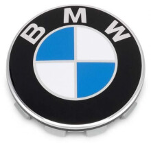 BMW Blue Wheel Center Cap Hub Badge 68mm 1 PCS For 13 5 7 Series, X6, M3, Z4, E46, E90