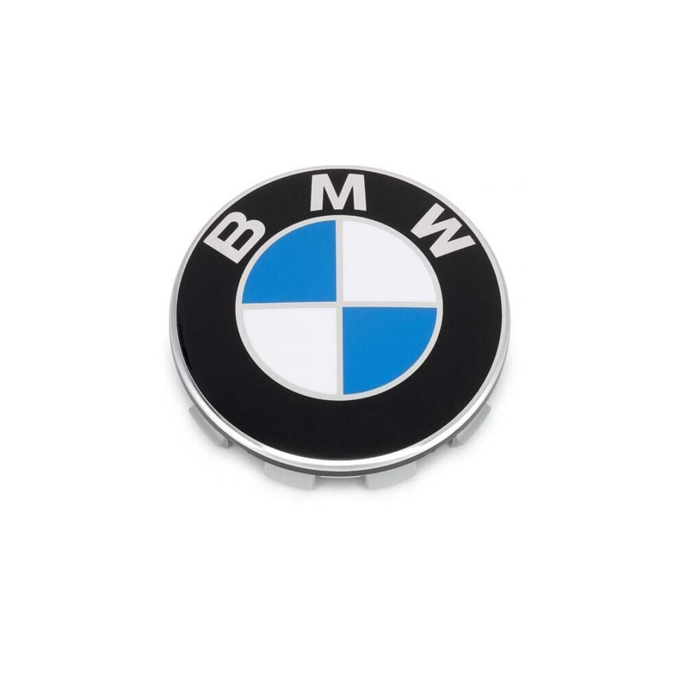 BMW Blue Wheel Center Cap Hub Badge 68mm 1 PCS For 13 5 7 Series, X6, M3, Z4, E46, E90