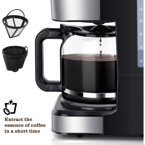 Taylor Swoden Filter Coffee Machine 950W 1.5 L Black 1