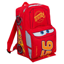 (One Size) Disney Cars Boys 3D Backpack Kids Lightning McQueen School Lunch Bag Rucksack