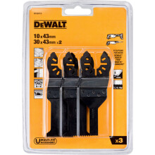 Blister com 3 lâminas para multi-cortador - DEWALT - DT20713-QZ