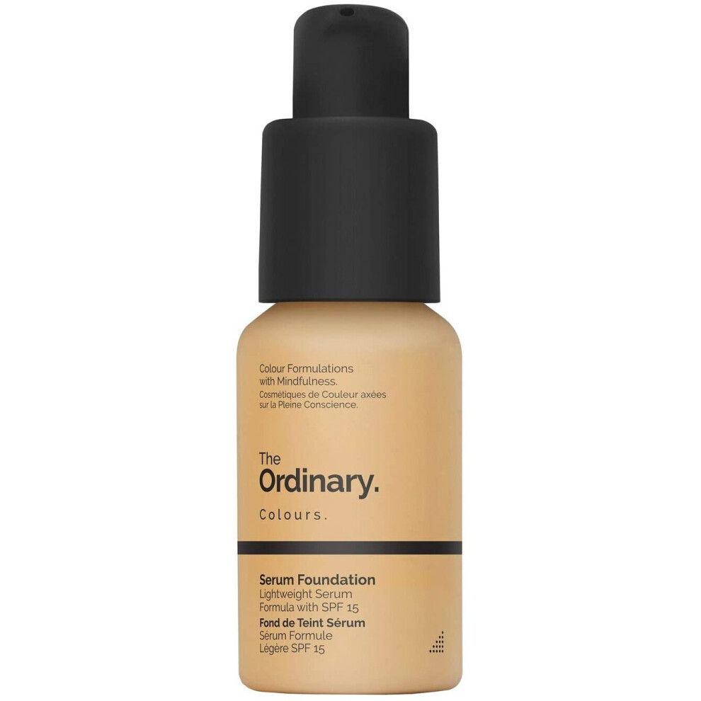 The Ordinary Serum Foundation 30ml Lightweight Pigment Suspension System with Moderate Coverage (1.0NS Very Fair Neutral with with Silver Highlights)