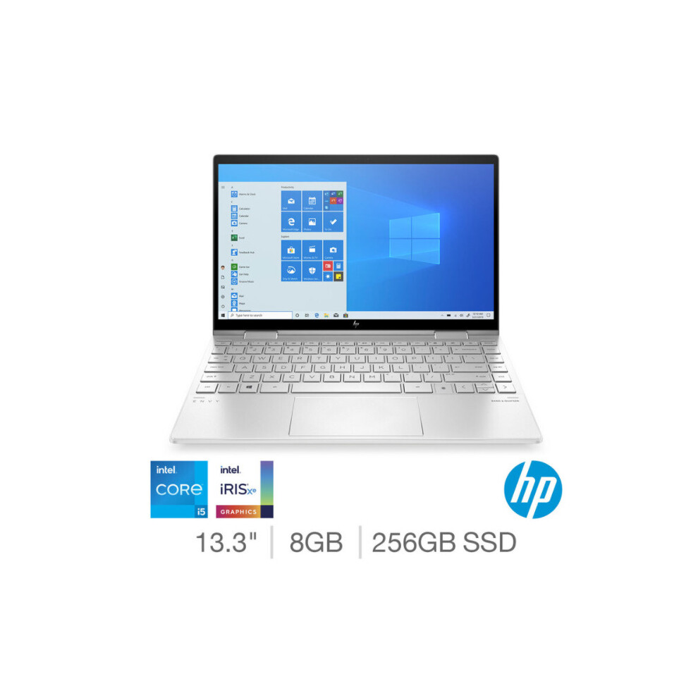 HP Envy x360, i5, 8GB RAM, 256GB SSD, 13.3" Convertable Laptop