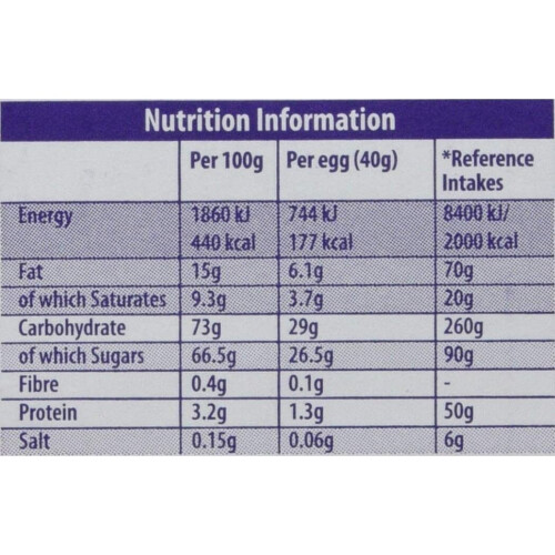 Cadbury Cadbury Milk Chocolate Creme Egg Box of 48 1